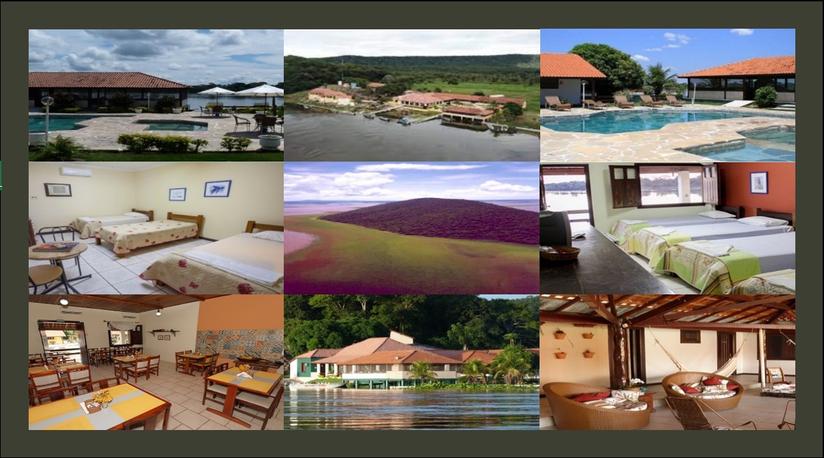 BAIAZINHA HOTEL: _Paraguay river banks; _Fluvial-terrestrial access; _Bedrooms (some with vista);_Boat rides to Tayamã Station.